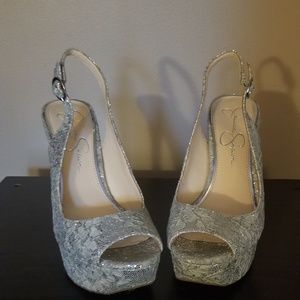 Jessica Simpson lace shoes